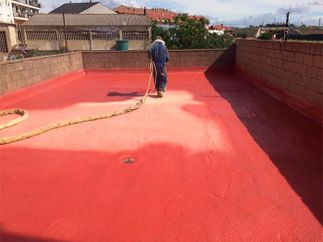 Aislaeco azotea de casa con aislamiento